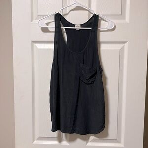 Wilfred Silk Racerback Tank Top